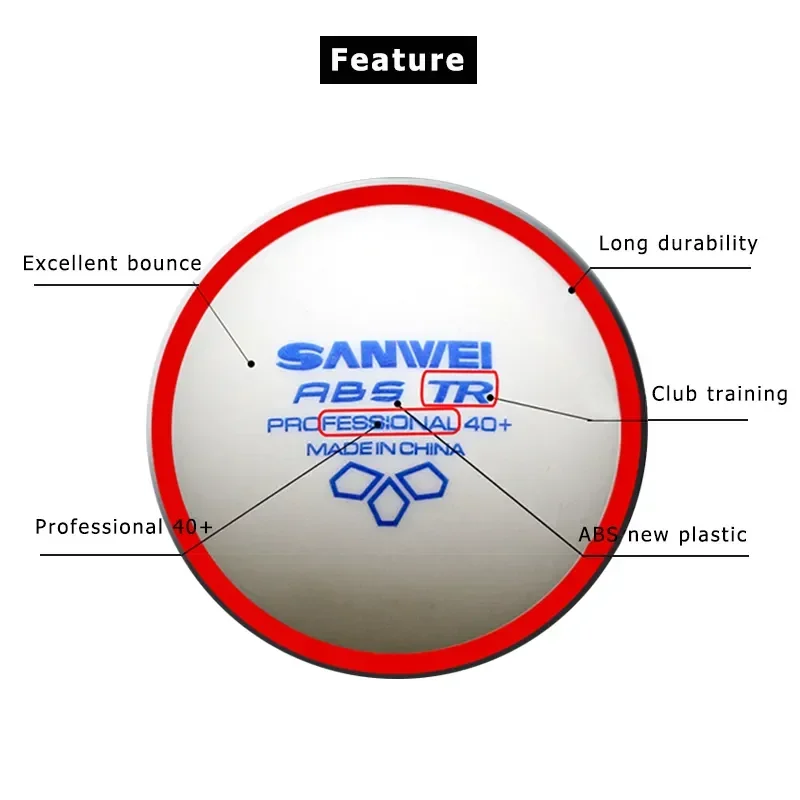 SANWEI-ABS TR 3 Star Table Ten - Table Tennis Vr recension och pris