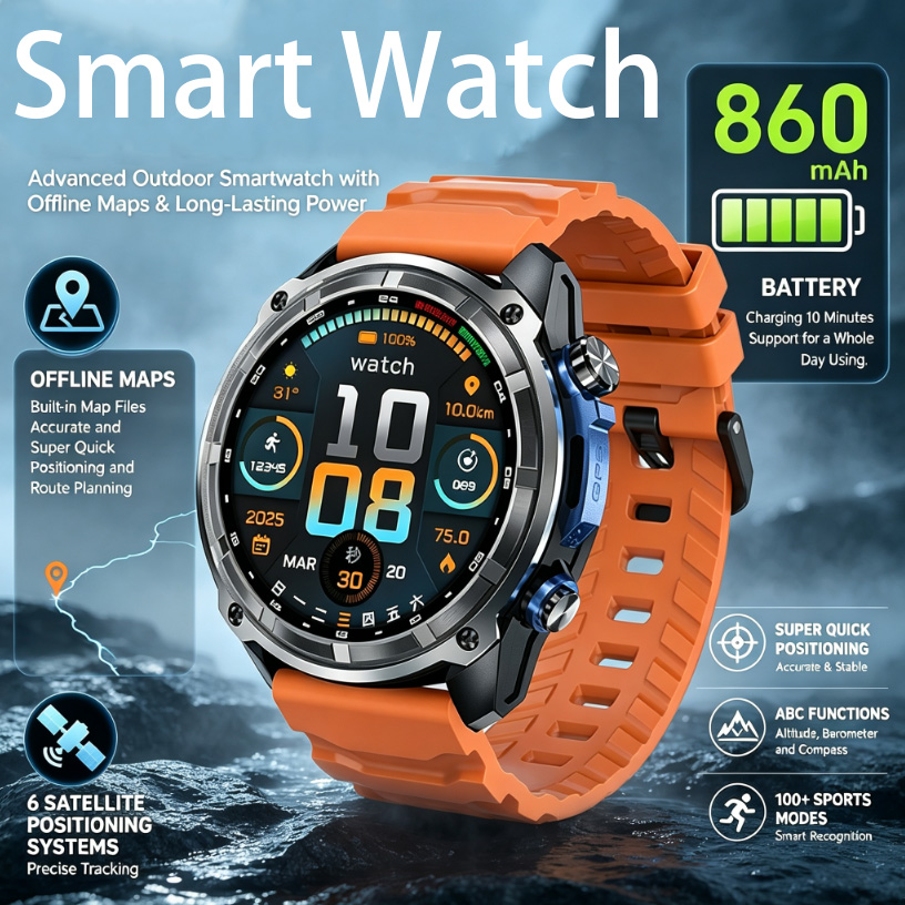 Outdoor Sports Watch DTG1 Offl - Table Tennis World recension och pris