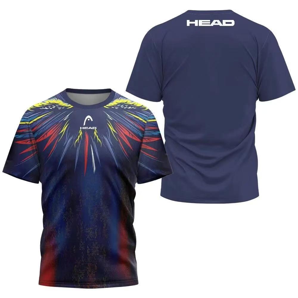 Summer Breathable Mens T Shirt - Table Tennis Head To Head recension och pris