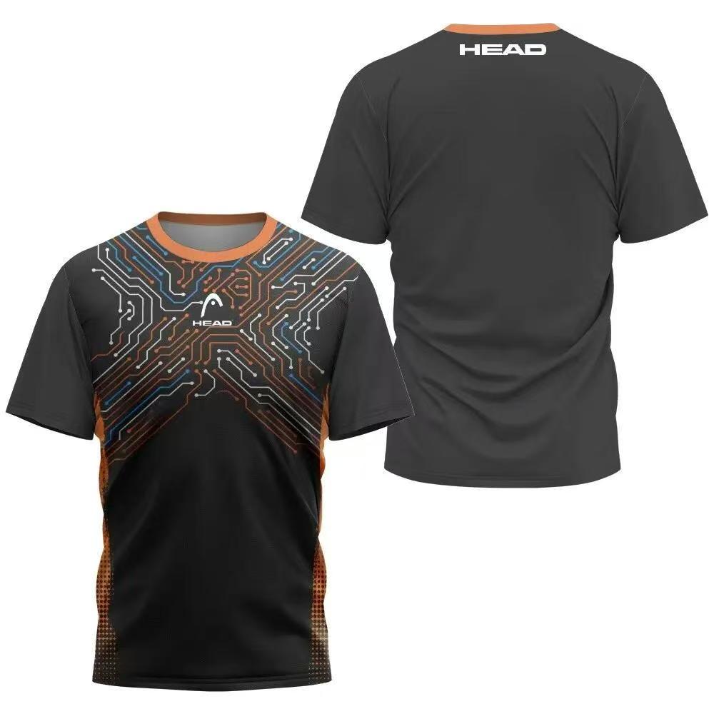 Summer Breathable Mens T Shirt - Table Tennis Head To Head recension och pris
