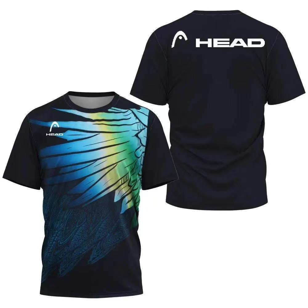 Summer Breathable Mens T Shirt - Table Tennis Head To Head recension och pris