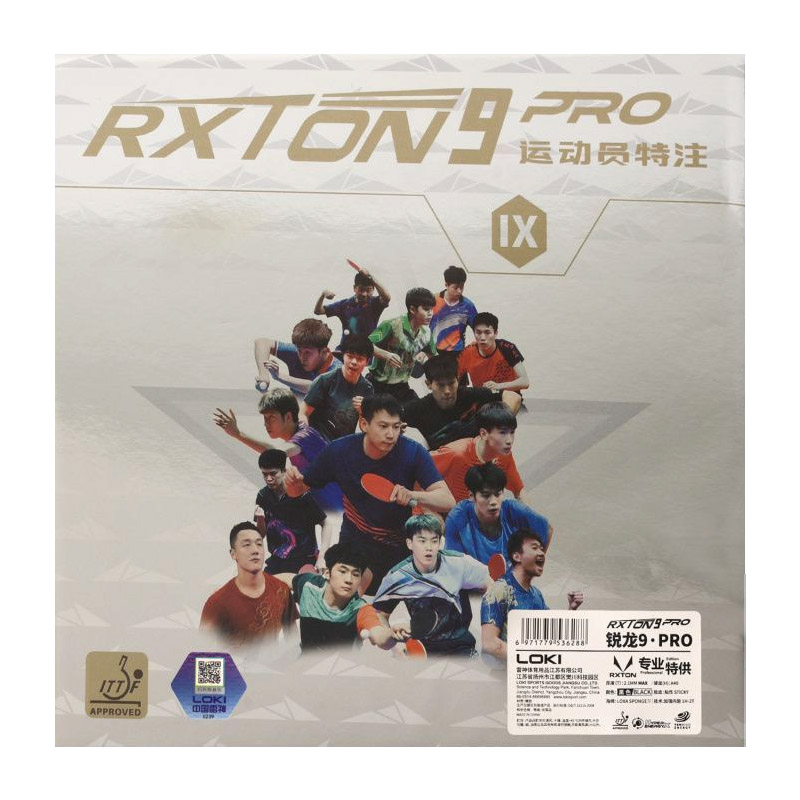 LOKI RXTON 9 PRO Table Tennis  - Table Tennis Movie recension och pris
