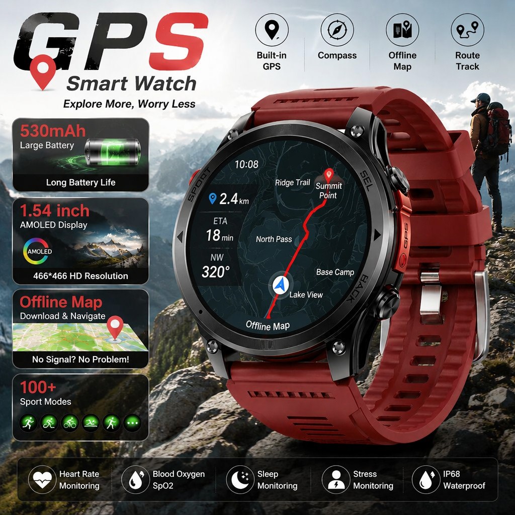 LIGE New GPS Path Tracker Smar - Table Tennis World recension och pris
